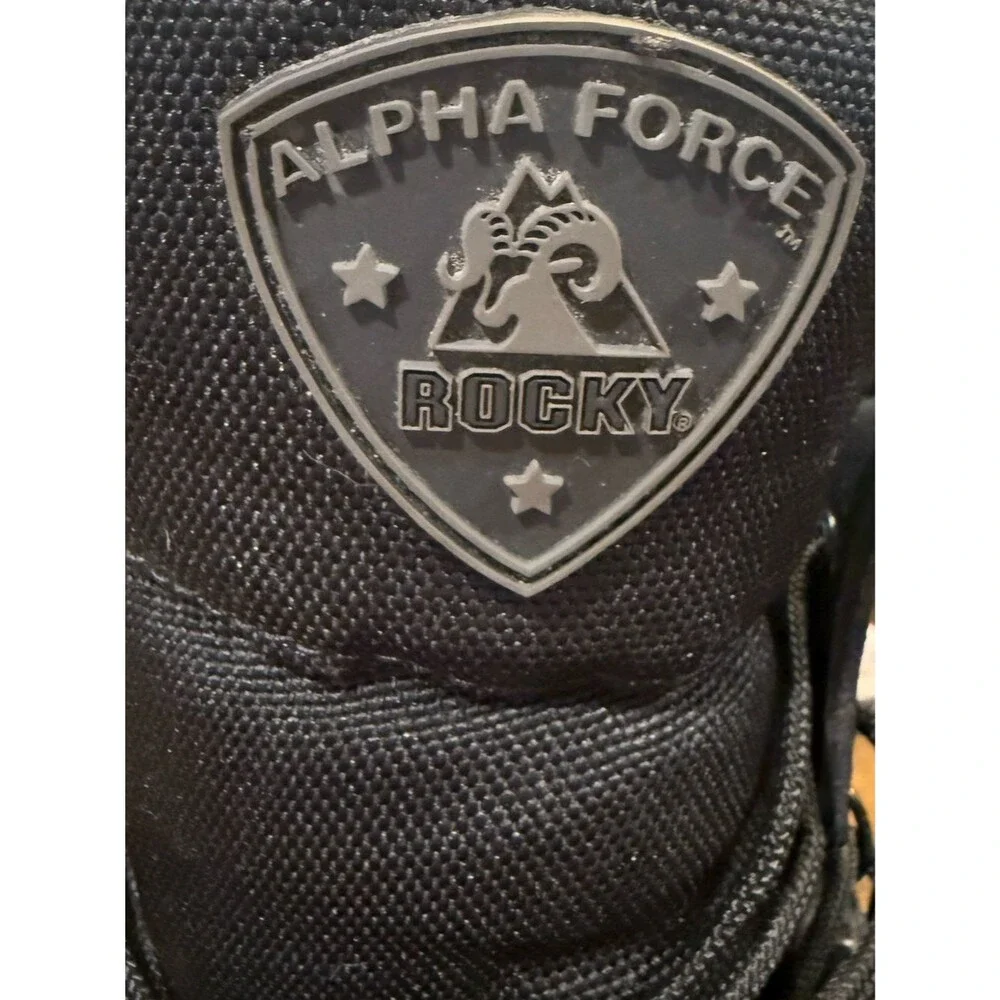 Rocky Alpha Force 8” Composite Toe Waterproof Tactical Boots Men’s 11M